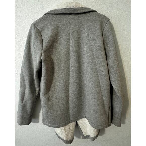 Old Navy Active Women's Open Cardigan Sweater Sherpa Style Liner Size M - Picture 2 of 7